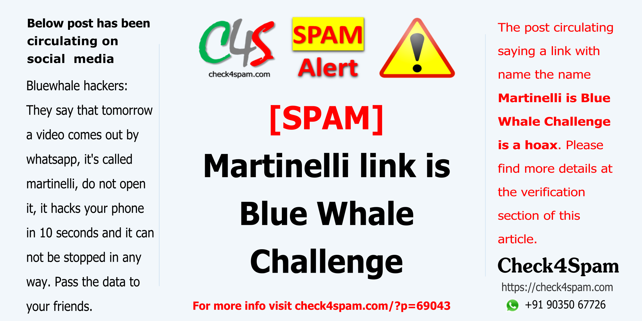 Martinelli link Blue Whale Challenge - SPAM
