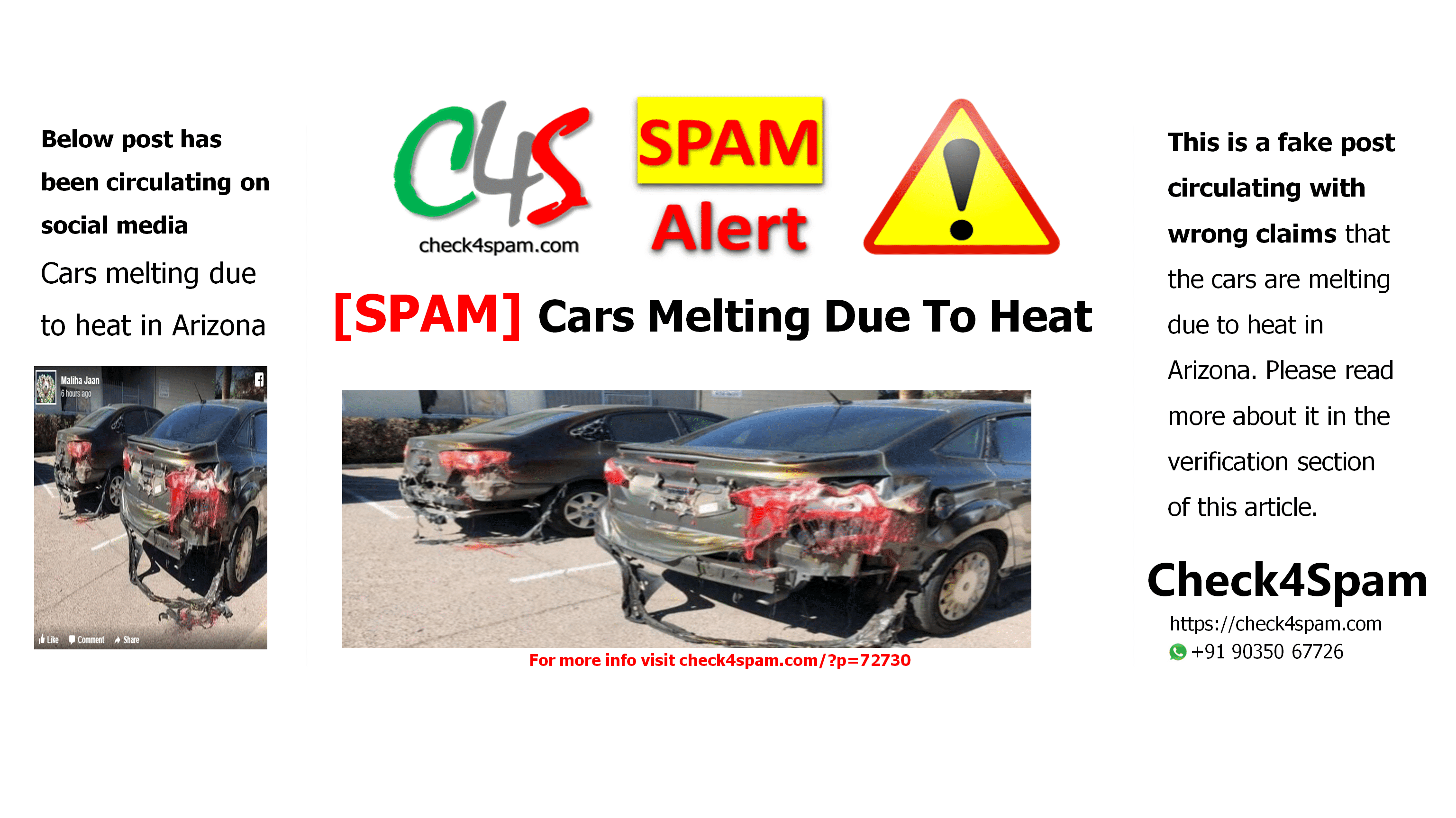 [SPAM] Cars Melting Due To Heat Check4Spam