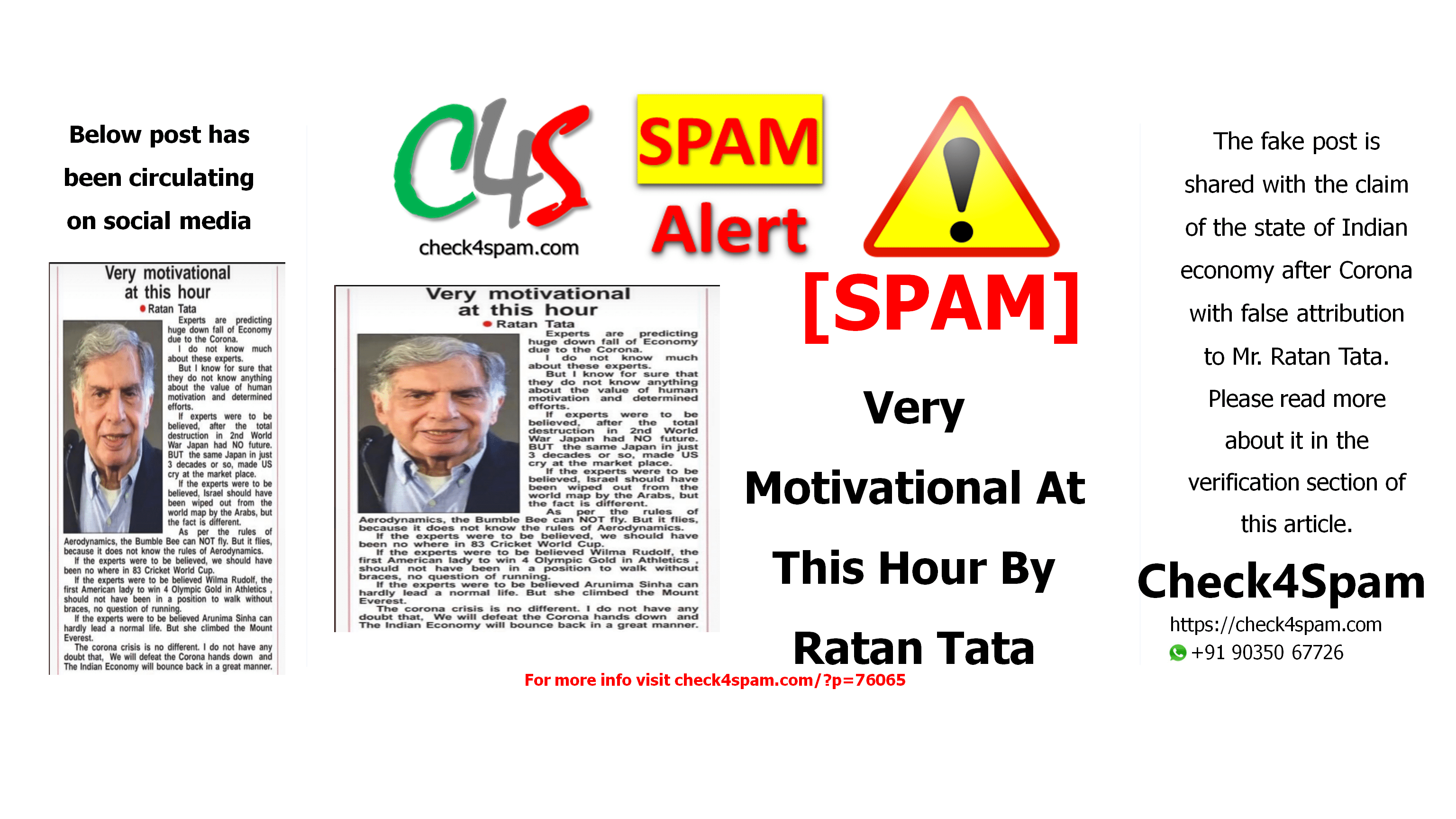 Very Motivational At This Hour By Ratan Tata