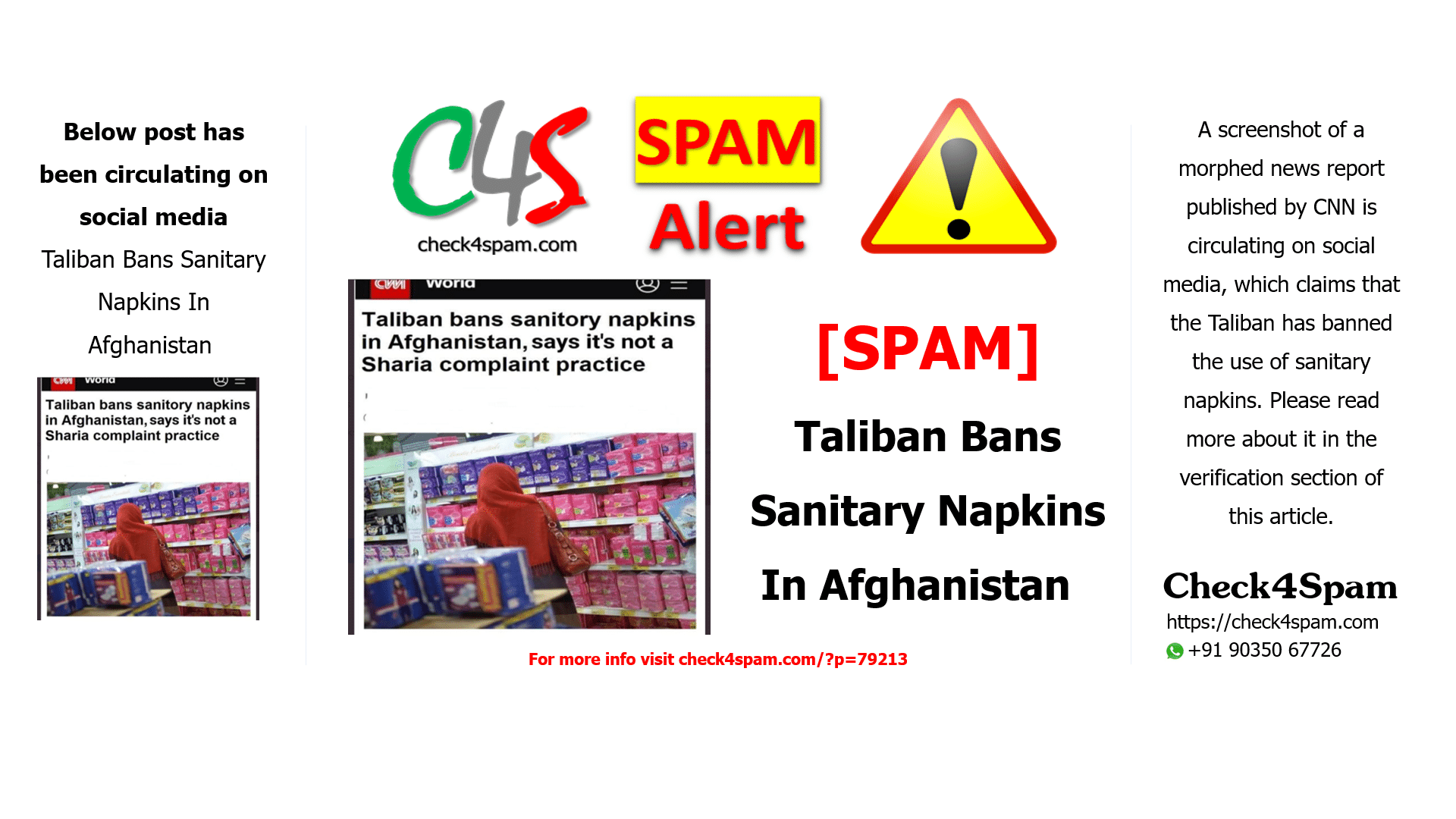 Taliban Bans Sanitary Napkins In Afghanistan