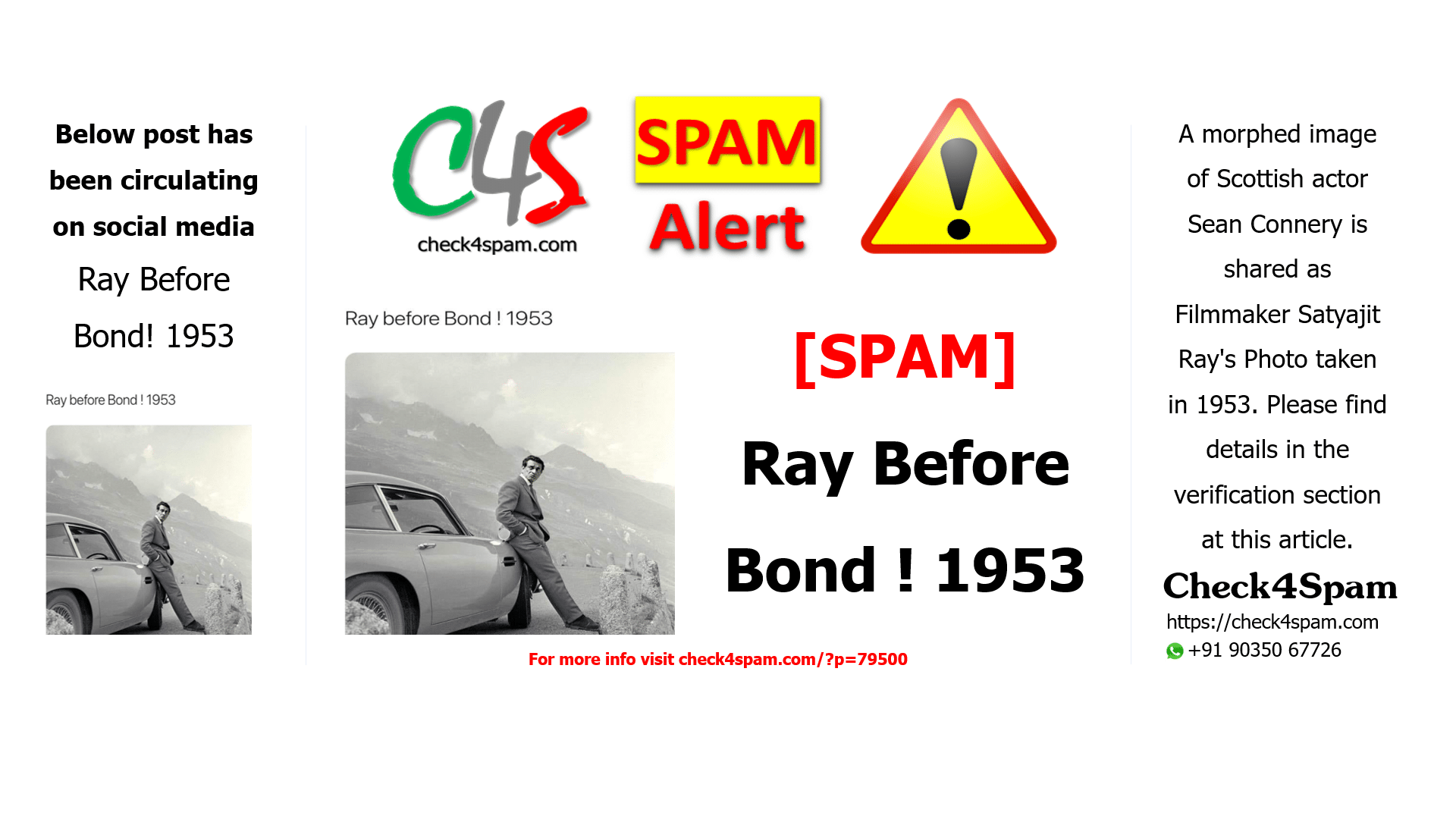 Ray Before Bond! 1953