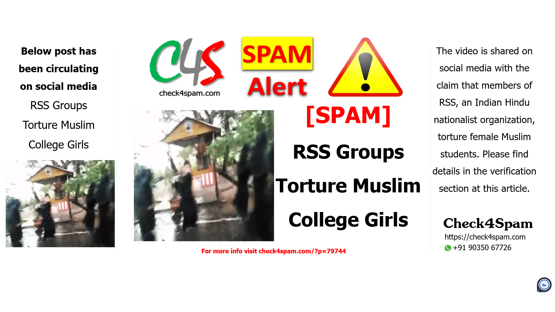 RSS Groups Torture Muslim College Girls
