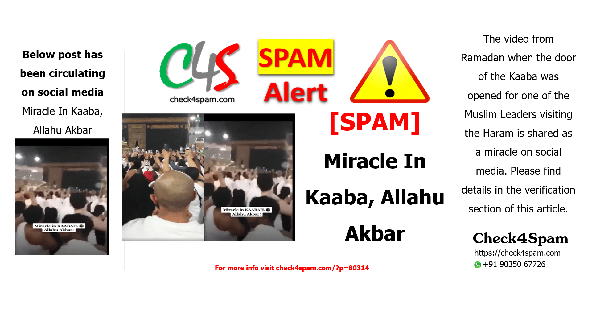 Miracle In Kaaba, Allahu Akbar