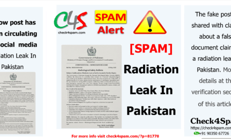 Radiation Leak In Pakistan