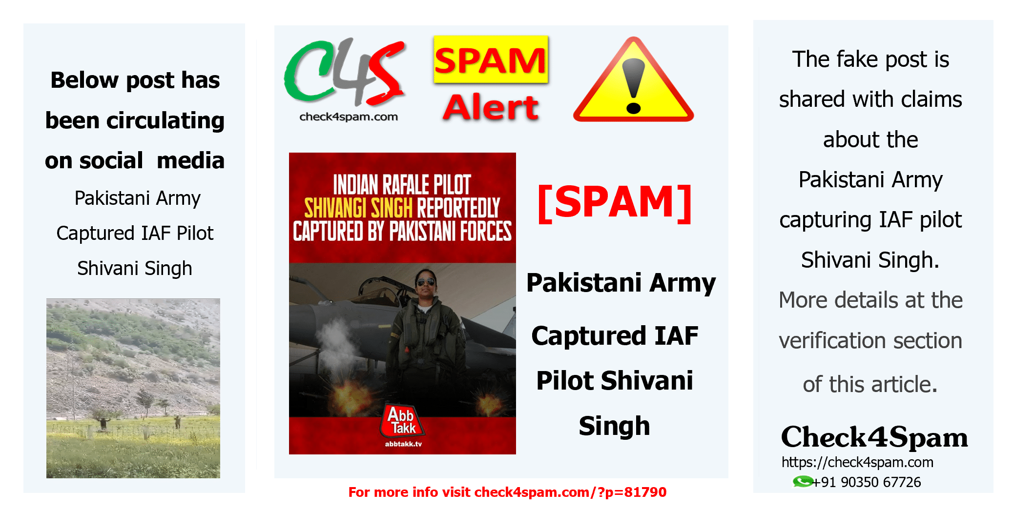 Pakistani Army Captured IAF Pilot Shivani Singh