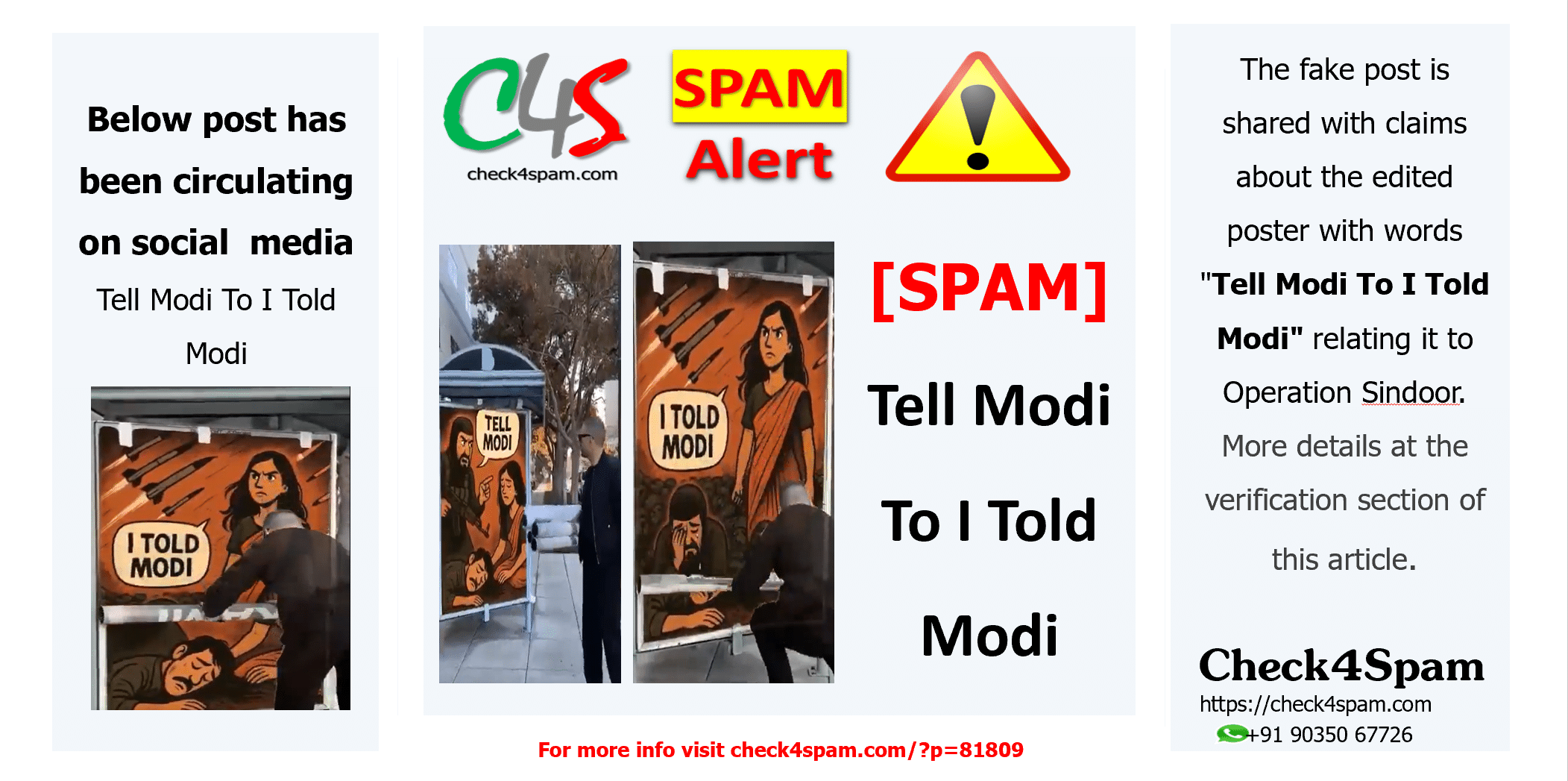 Tell Modi To I Told Modi
