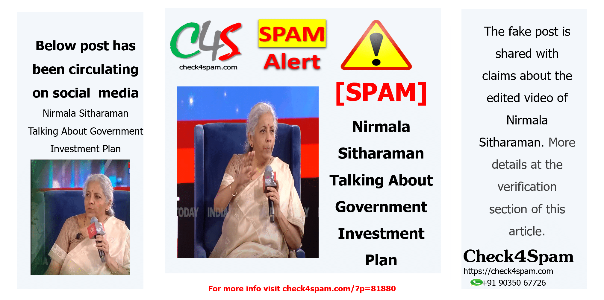 Nirmala Sitharaman Talking About Government Investment Plan