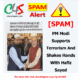 PM Modi Supports Terrorism And Shakes Hands With Hafiz Sayed